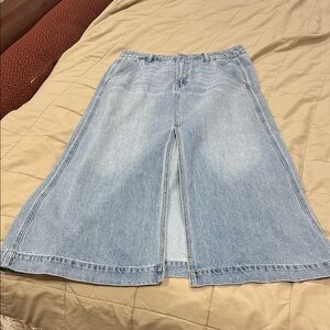 Women's Blue Denim Skirt